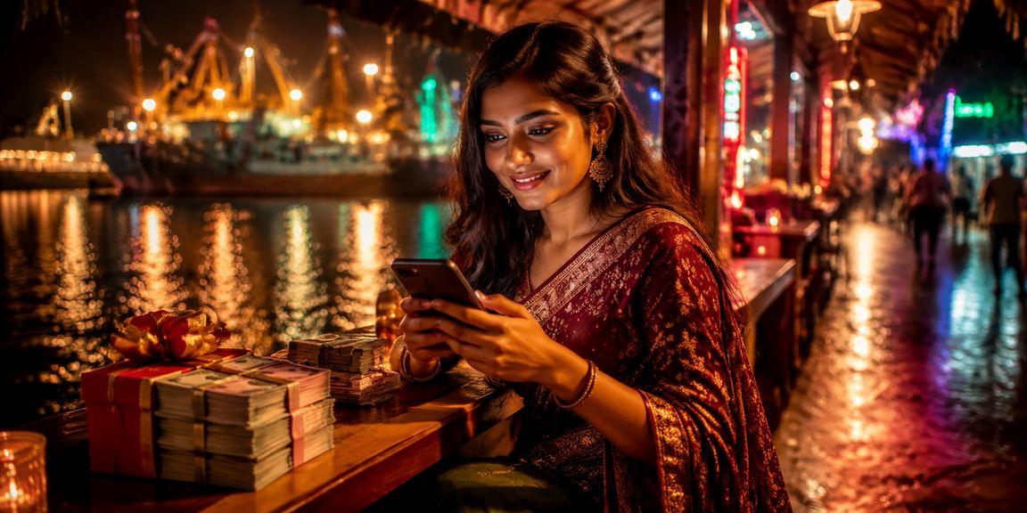 নরায়ঙ্গজ মোবাইল ক্যাসিনো রাতের বাজার দৃশ্য